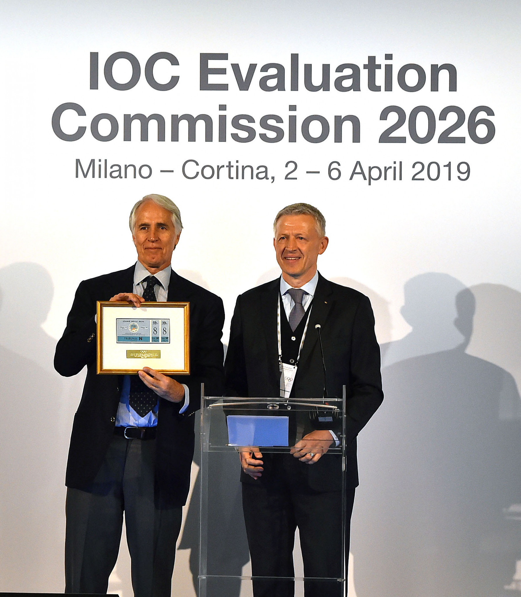 Presents exchanged as IOC Evaluation Commission visit to Milan Cortina 2026 comes to an end