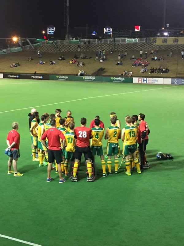 South Africa's men saw off the previously undefeated Ghana 