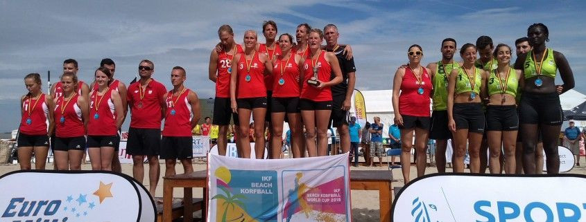Reigning champions Belgium are among eight teams set to compete at the Beach Korfball World Cup (Europe) this July ©IKF