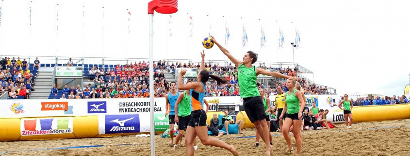 The first beach korfball events were announced in 2017 ©IKF