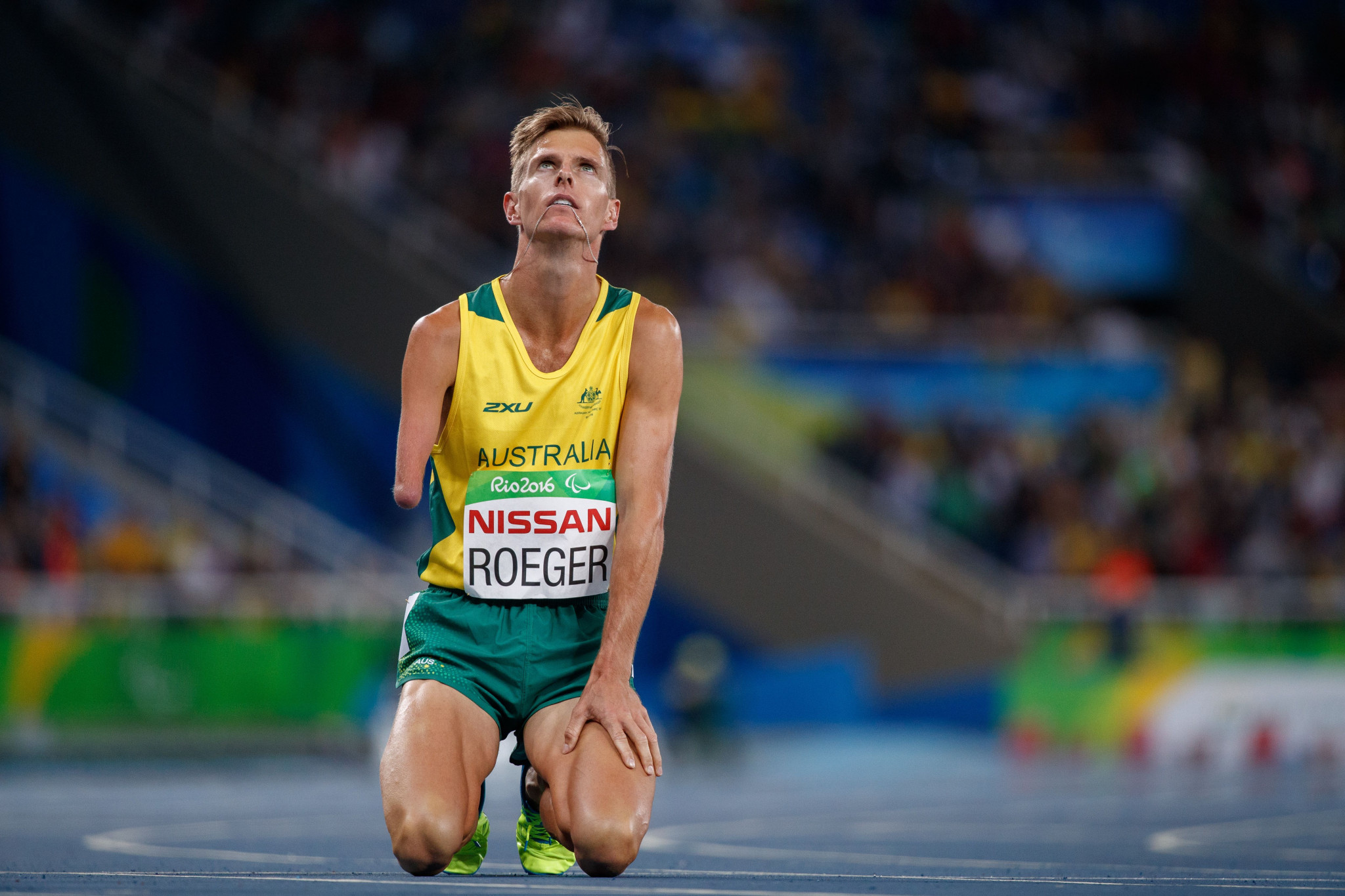 Australia's Michael Roeger is aiming for gold at the World Para Marathon Championships ©Getty Images