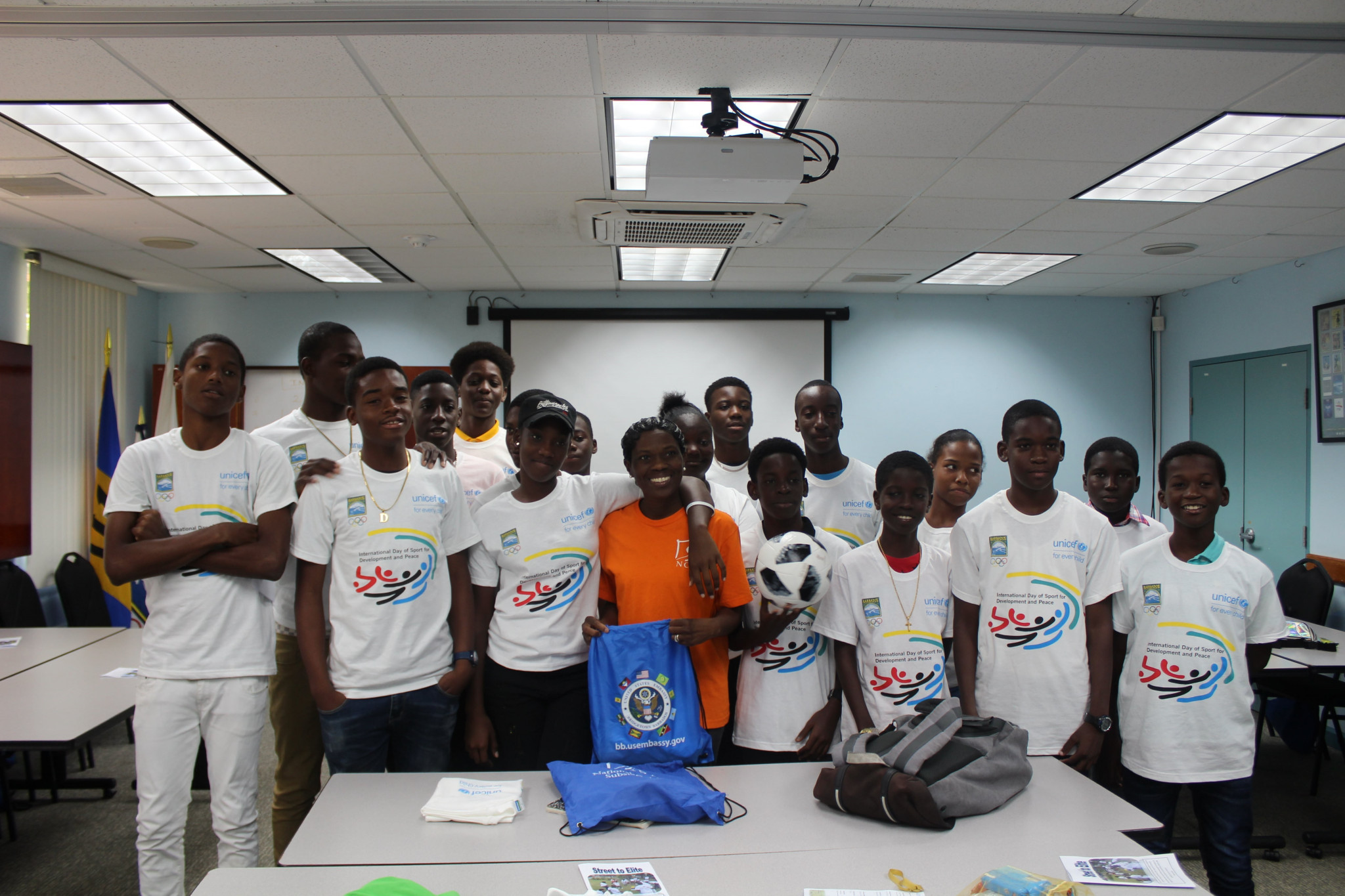 Barbados Olympic Association held a youth workshop to promote development ©BOA