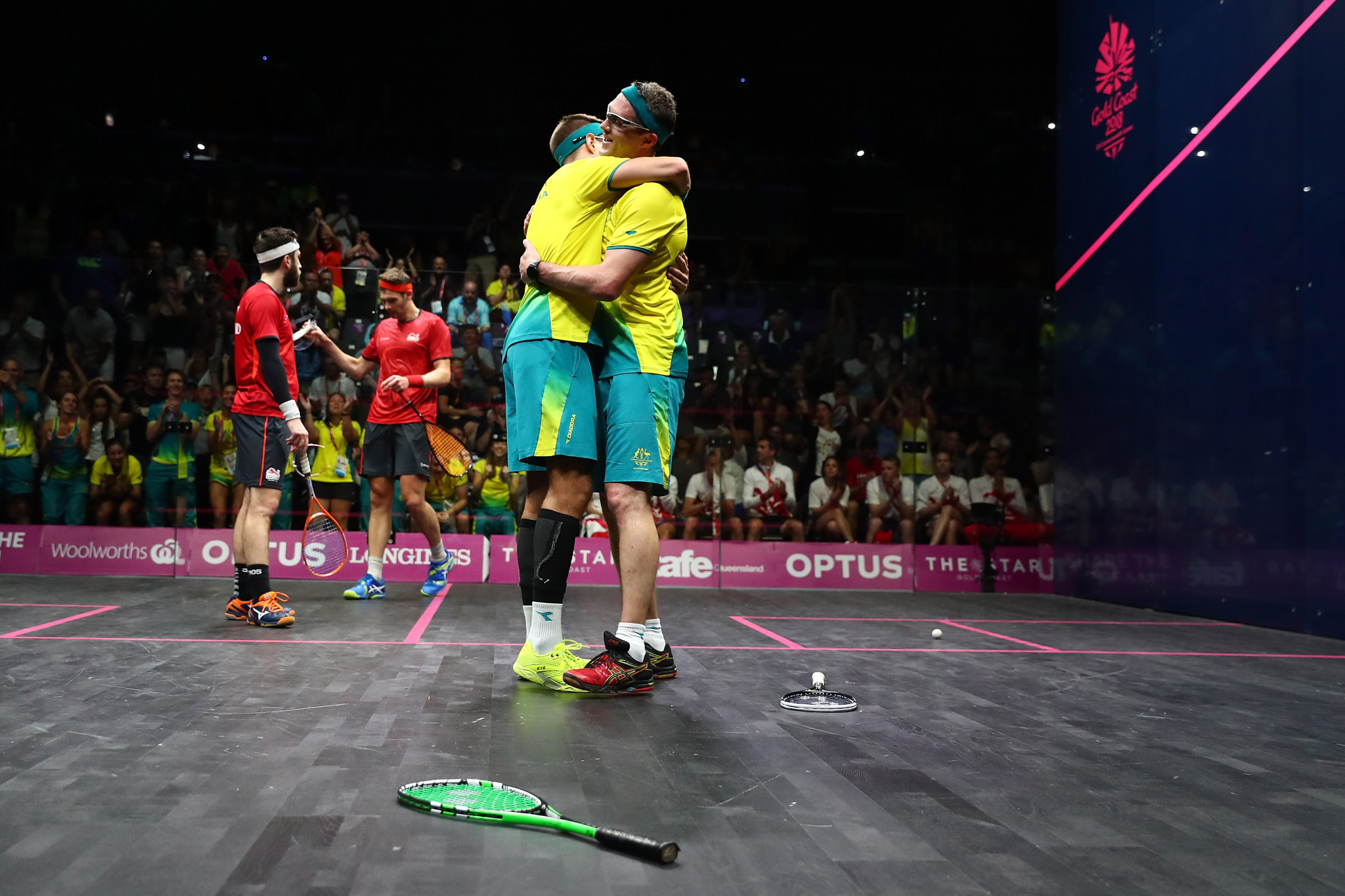 Australia enjoyed success in doubles events at last year's Commonwealth Games ©Getty Images