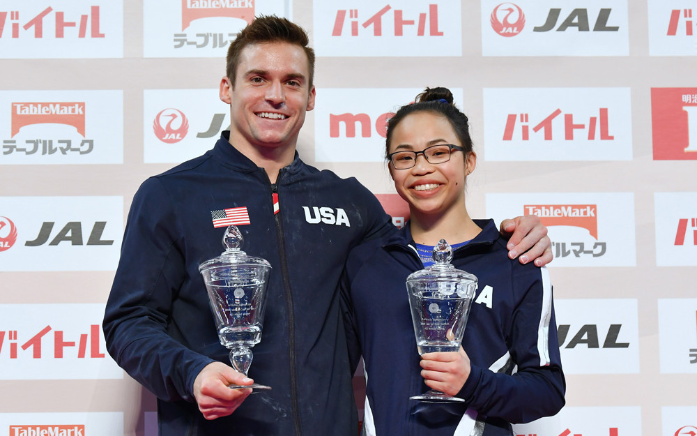Americans Hurd and Mikulak take titles as 2019 FIG All-Around World Cup series concludes in Tokyo