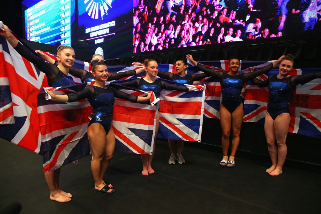 Britain claimed their first ever women's team World Championships medal in front of a packed home crowd