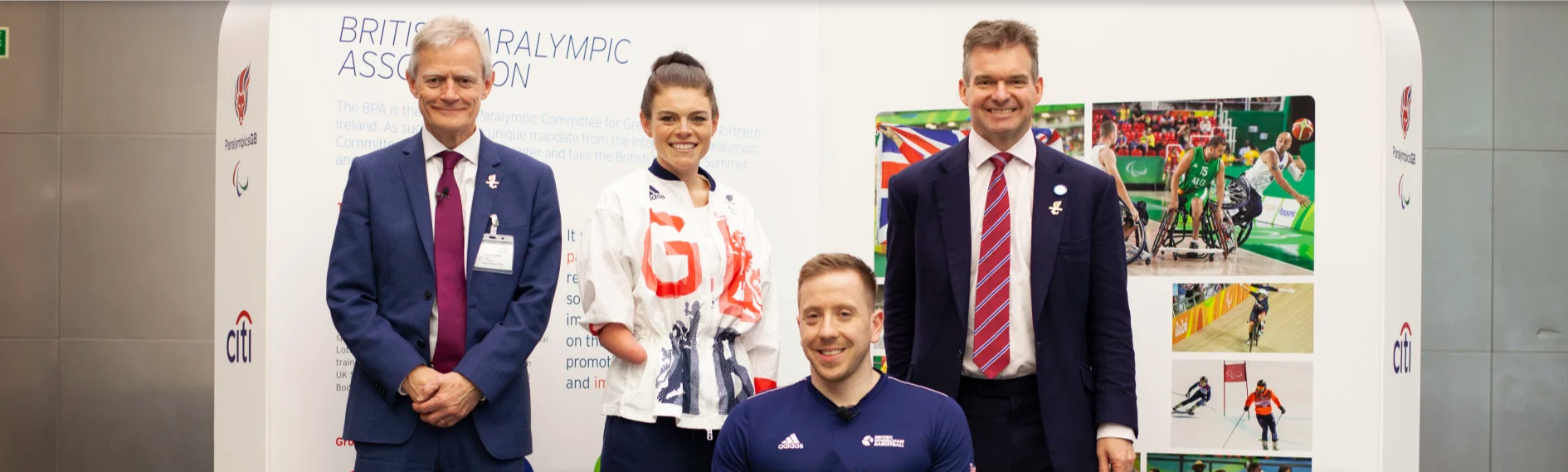 The British Paralympic Association has signed a new partnership with global bank Citi ©BPA