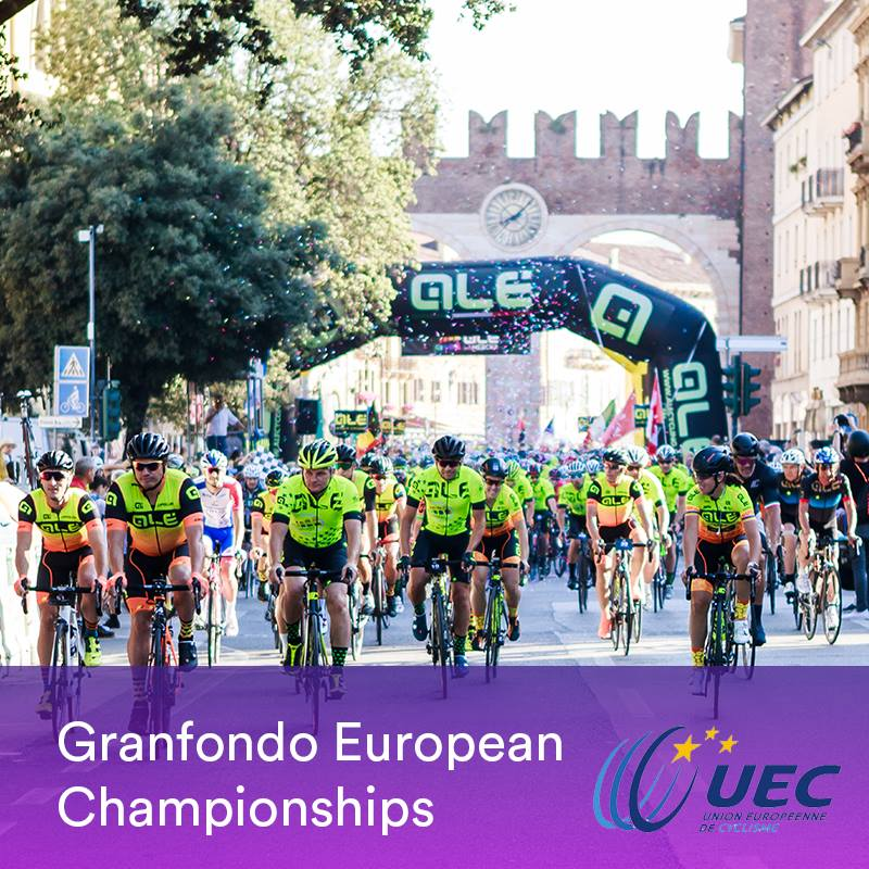 The Championships will form part of the Granfondo Alé la Merckx ©UEC