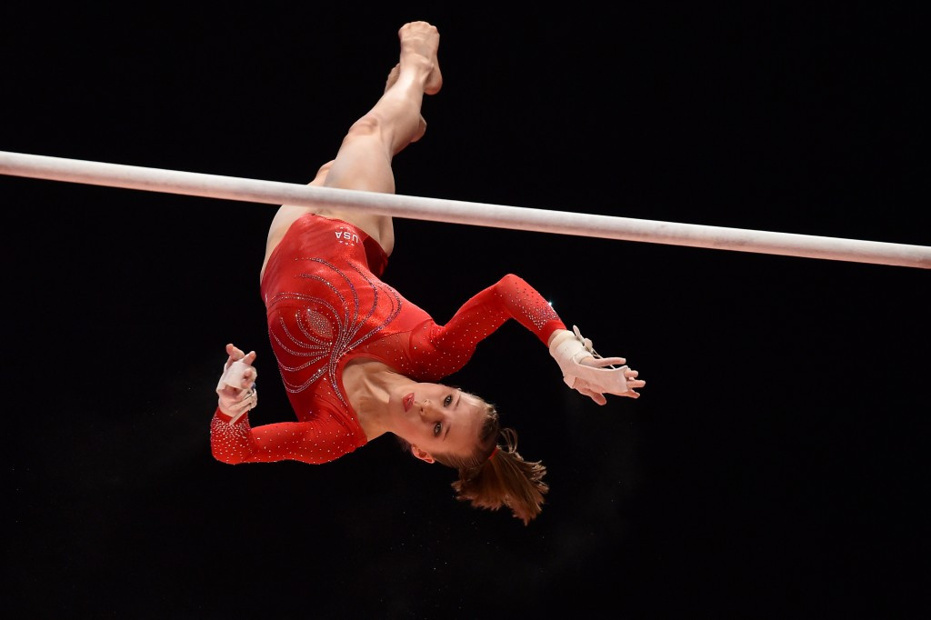 Madison Kocian scored an impressive 15.300 on the uneven bars ©Getty Images