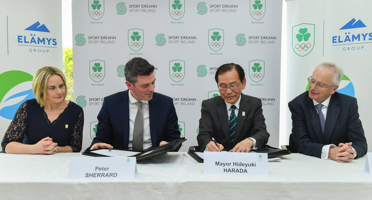Ireland sign Tokyo 2020 training camp agreement and announce new authorised ticket reseller