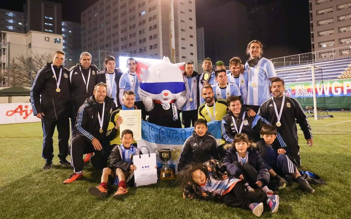 Argentina's blind football team had been among the nominees for the monthly prize ©IBSA Blind Football