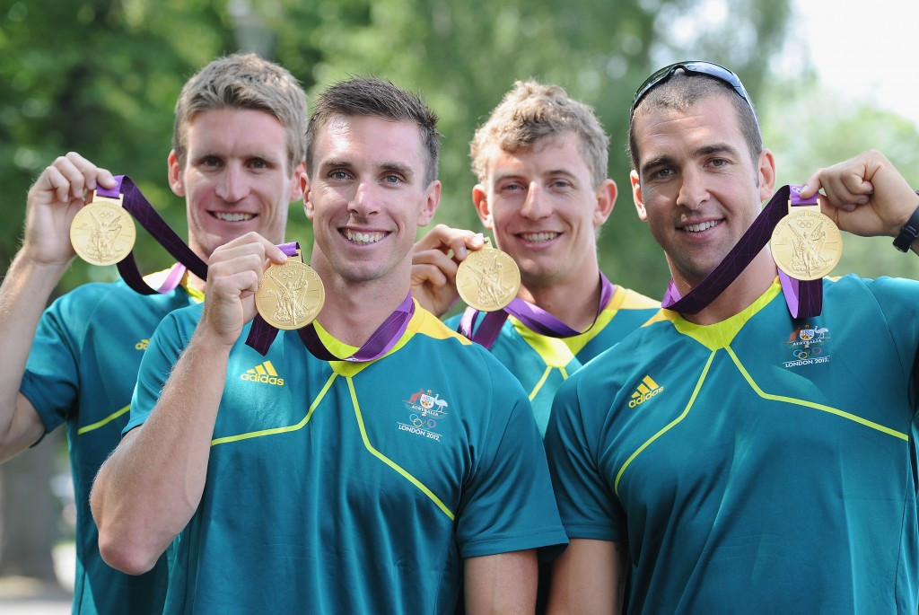 Tate Smith was part of the Australian K4 team which won gold at London 2012 