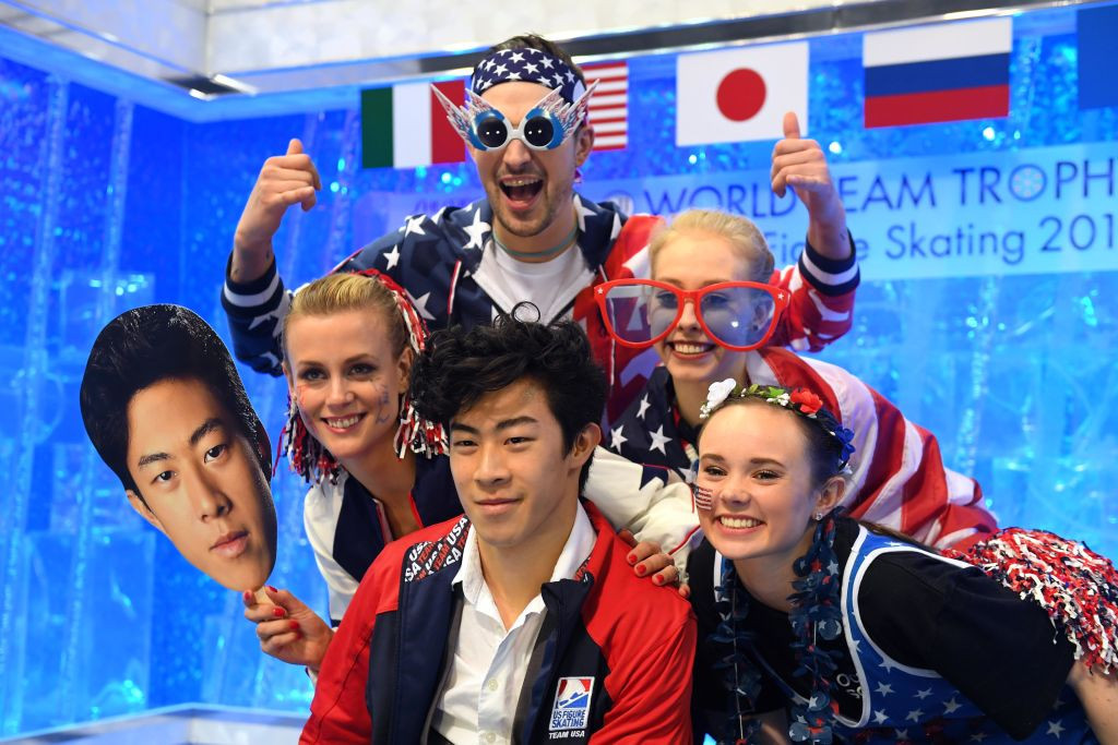  Chen helps the United States earn day one lead at ISU World Team Trophy event in Fukuoka