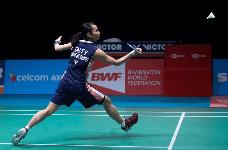 Chinese Taipei's world number one and top seed Tai Tzu-ying reached the quarter-finals of the BWF Singapore Open today ©Getty Images