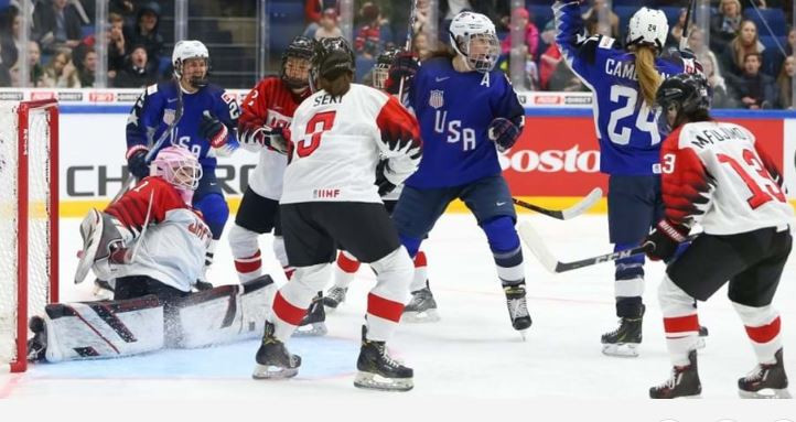The United States beat Japan 4-0 to earn a semi-final place at the IIHF Women's World Championships in Espoo, Finland ©IIHF