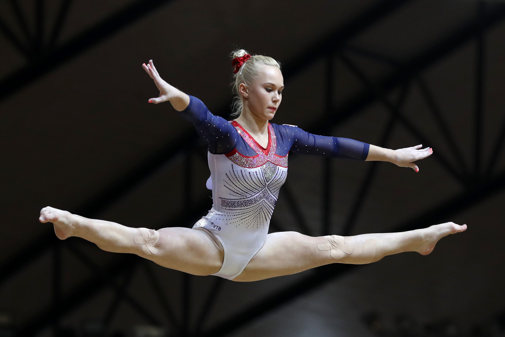 Russia’s Angelina Melnikova took first place in the women's all-around qualification standings on day two of the European Artistic Gymnastics Individual Championships in Polish city Szczecin ©Getty Images