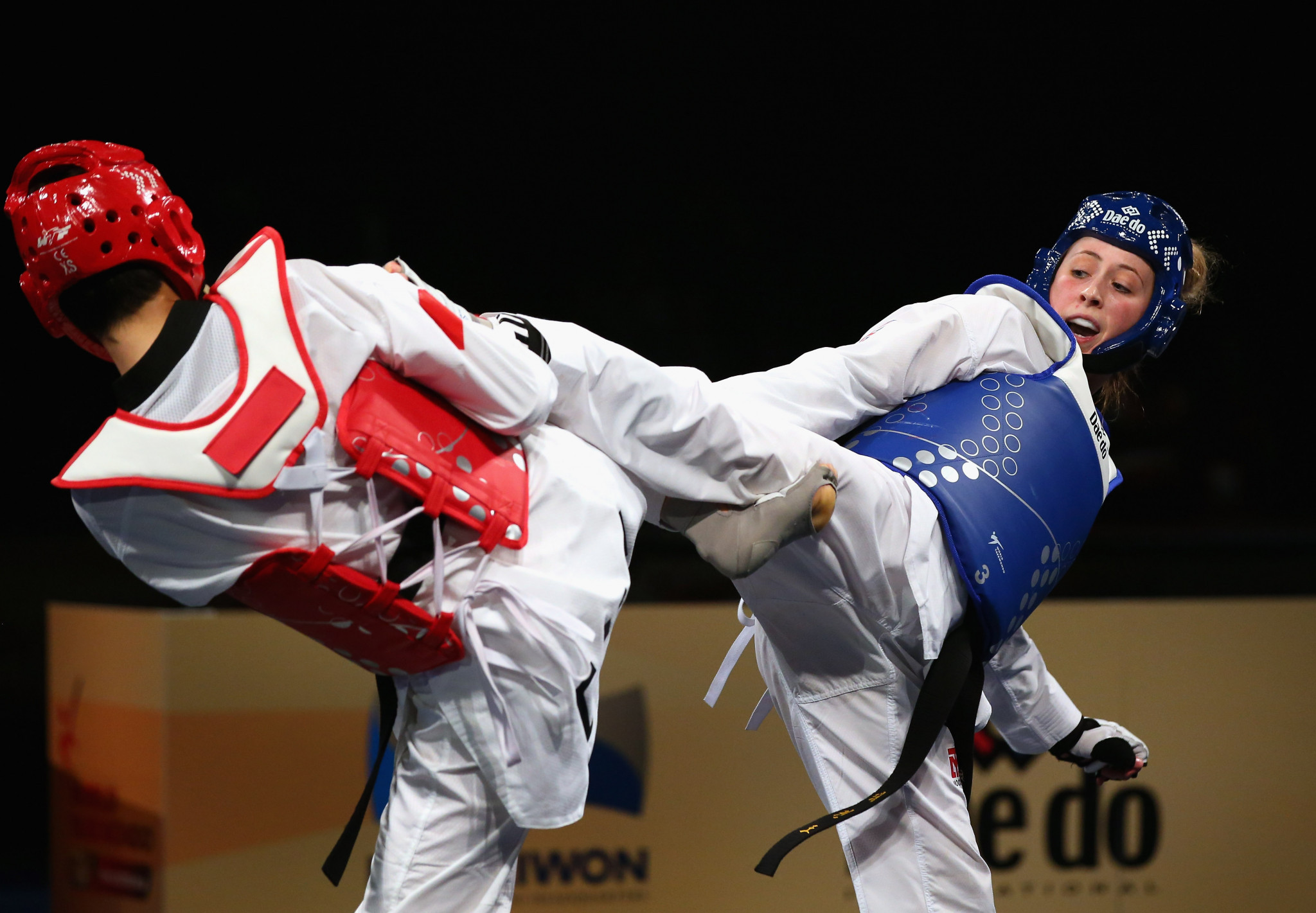 Double Olympic champion Jade Jones will be looking to secure a first world title next month ©Getty Images