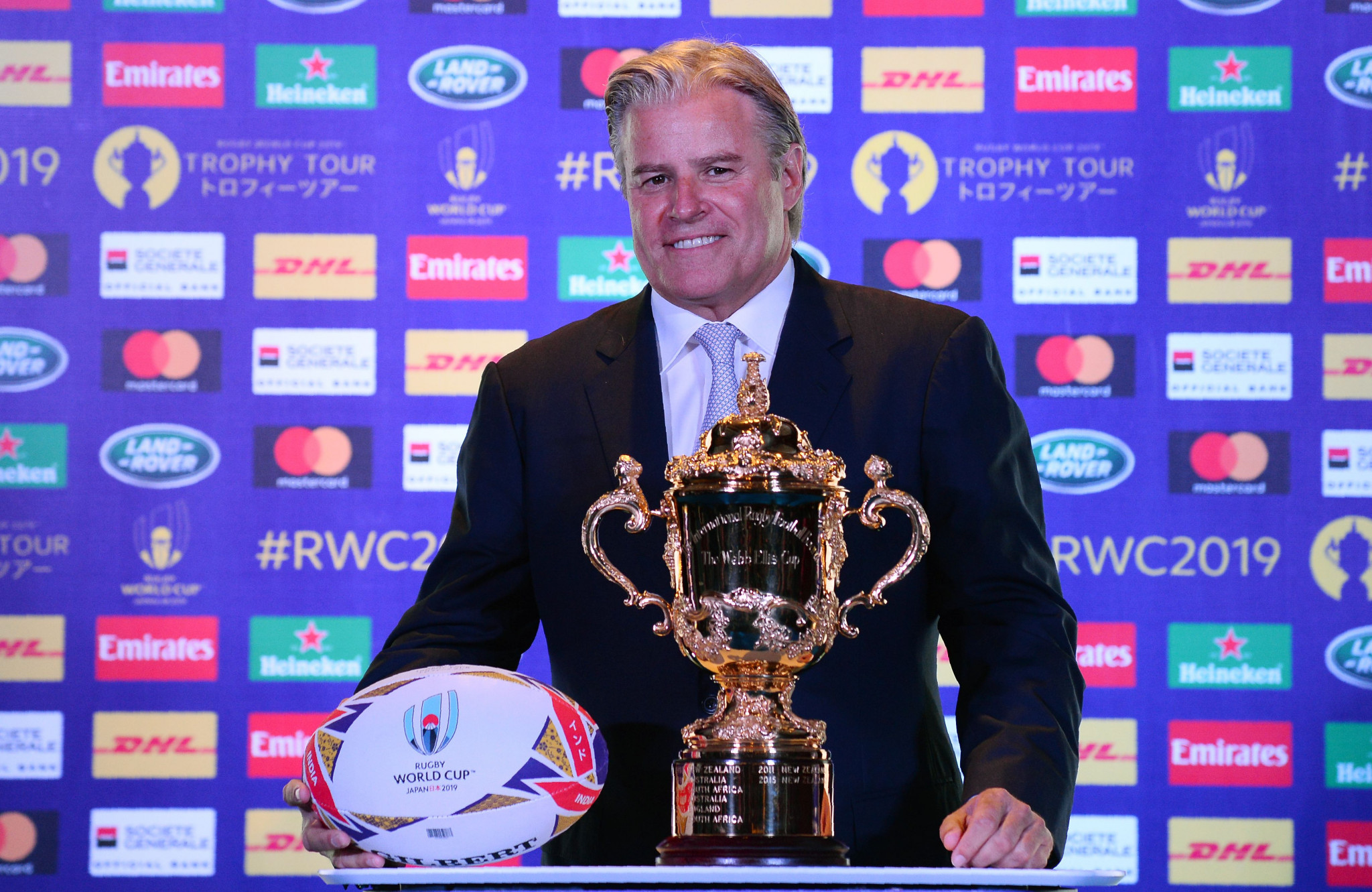 World Rugby chief executive Brett Gosper says the federation is confident of a 