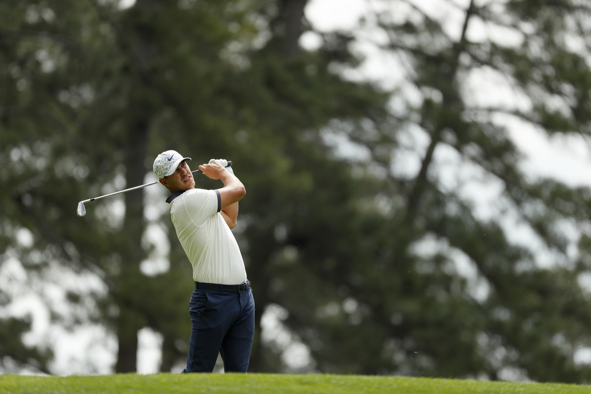 Brooks Koepka of the United States is one of five leaders at the halfway point of The Masters ©Getty Images