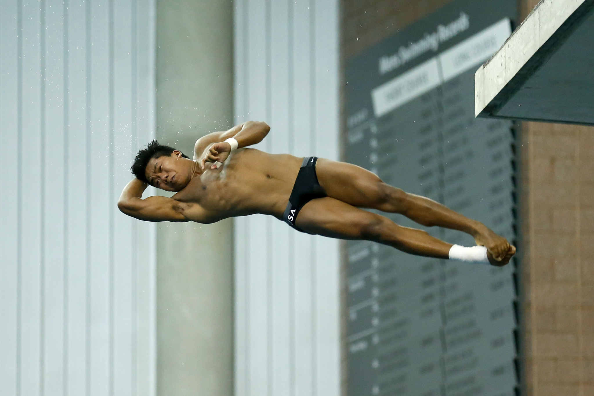 Jordan Windle was among the American divers to progress to the finals ©Getty Images
