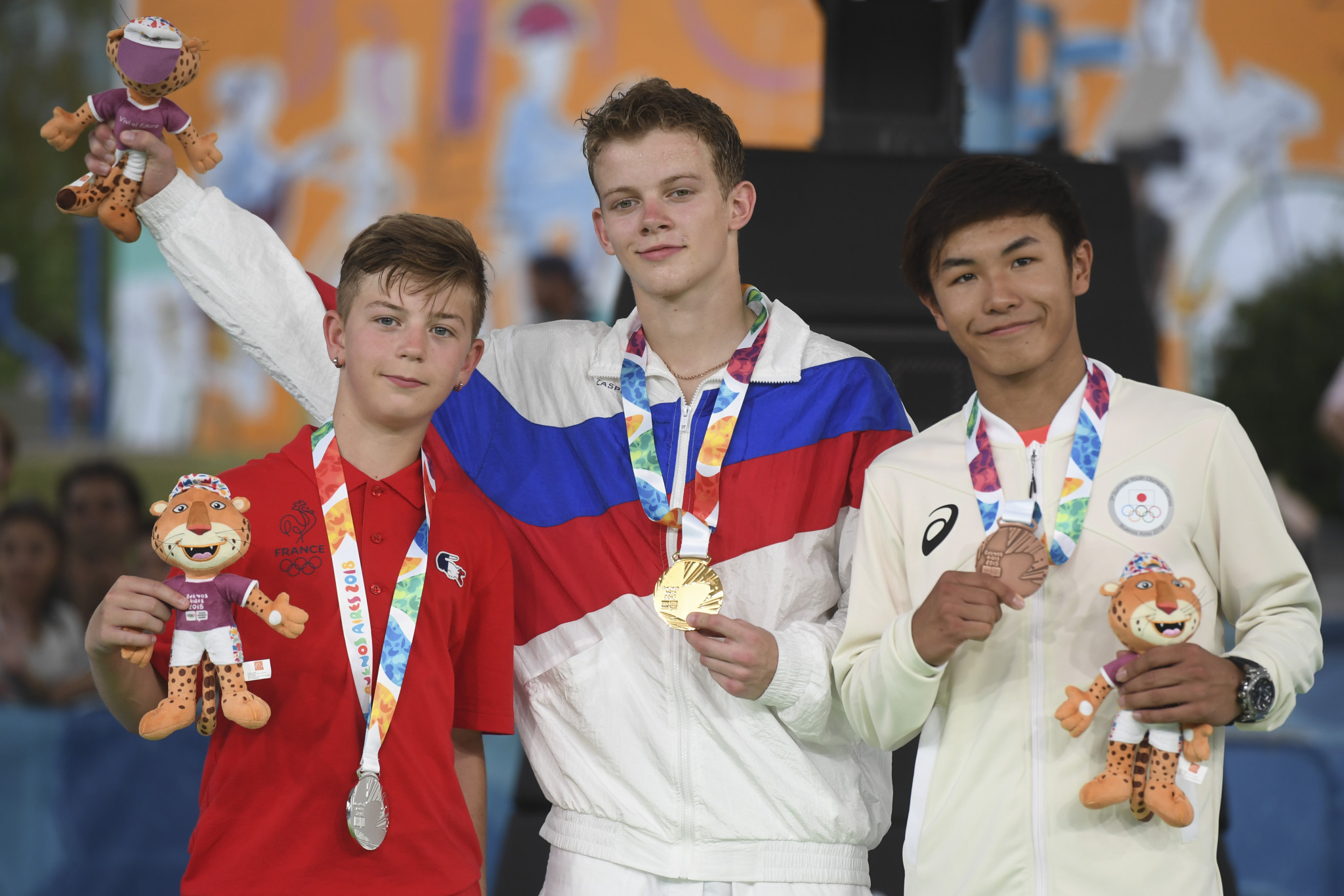 Russia won a gold medal when the sport featured at last year's Youth Olympic Games ©Getty Images