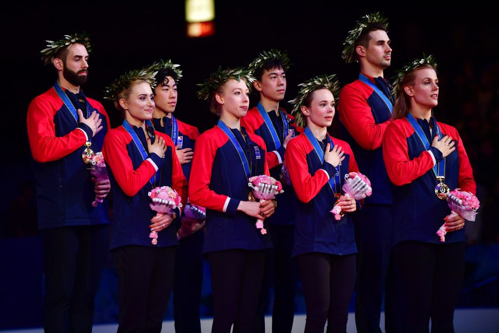  Team USA claim fourth ISU World Team Trophy