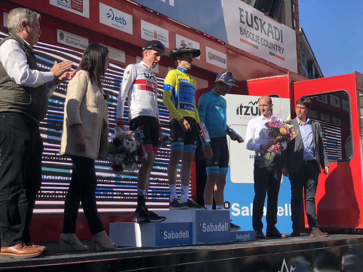 Ion Izagirre won the Tour of the Basque Country ©Twitter/Astana Pro Team
