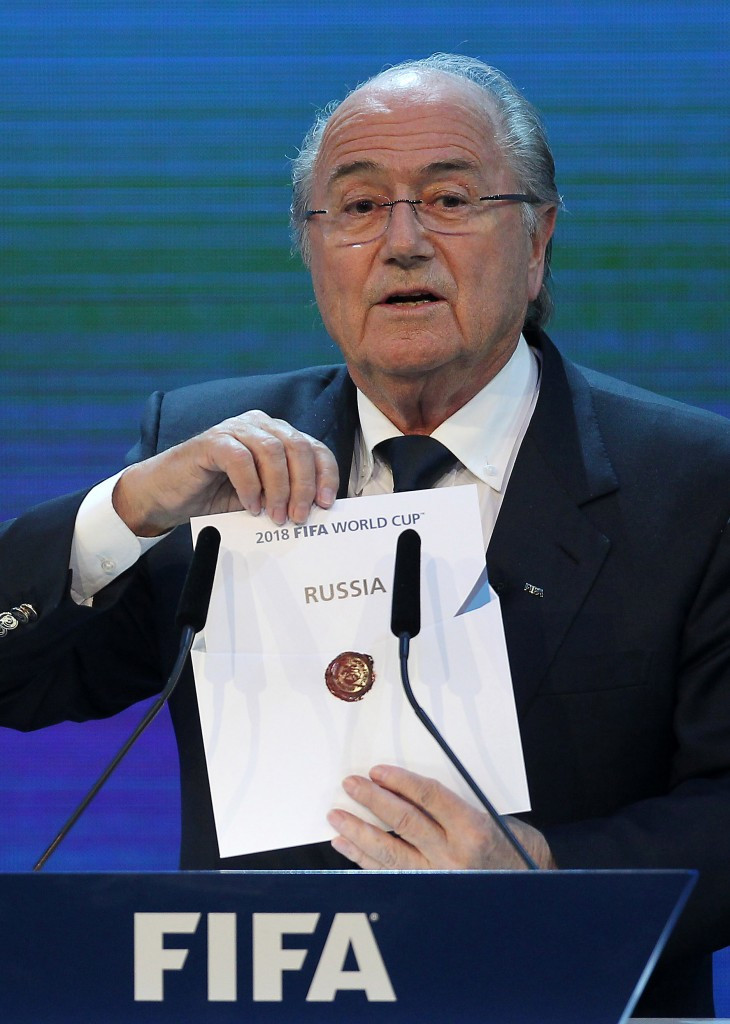 Blatter claims agreement to award 2018 World Cup to Russia before vote