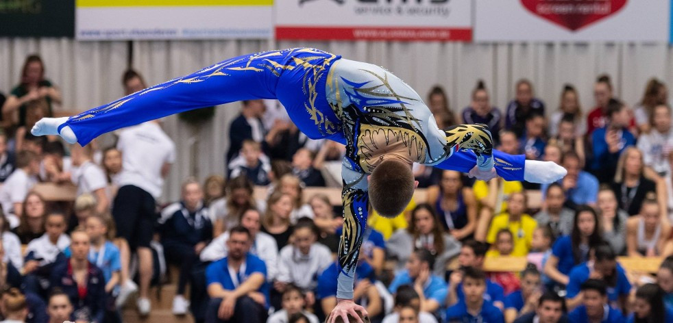 The FIG Acrobatic World Cup in Puurs took place at Sportcomplex De Vrijhals ©FIG