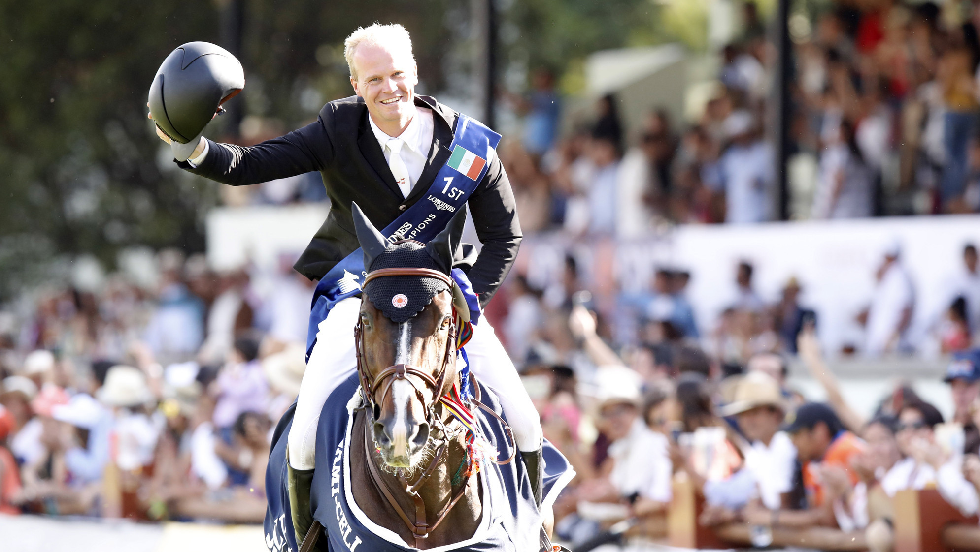 Belgium's Jérôme Guery won the LGCT in Mexico City ©LGCT
