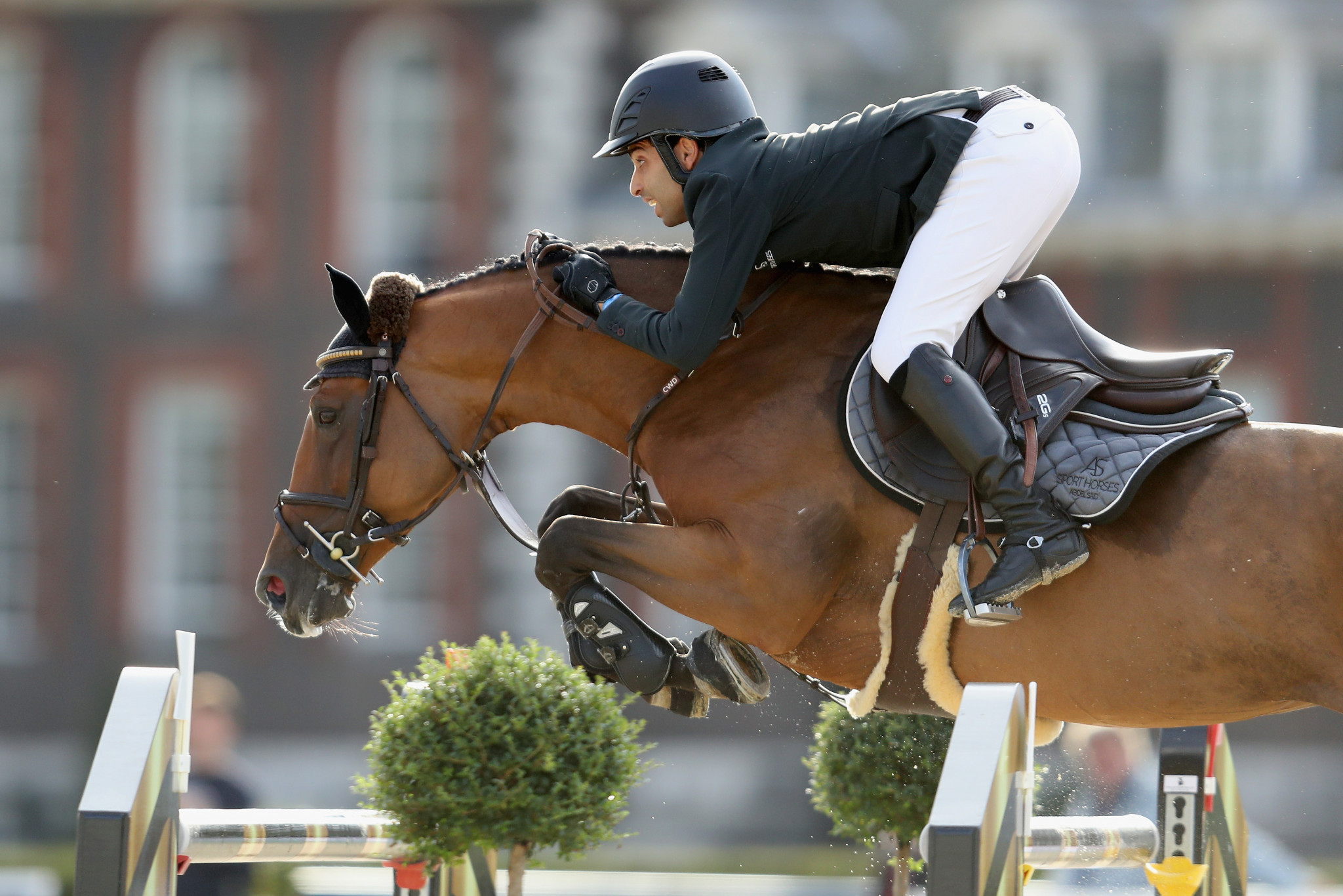 Egypt's Abdel Saïd finished second at the Longines Global Champions Tour in Mexico City ©Getty Images