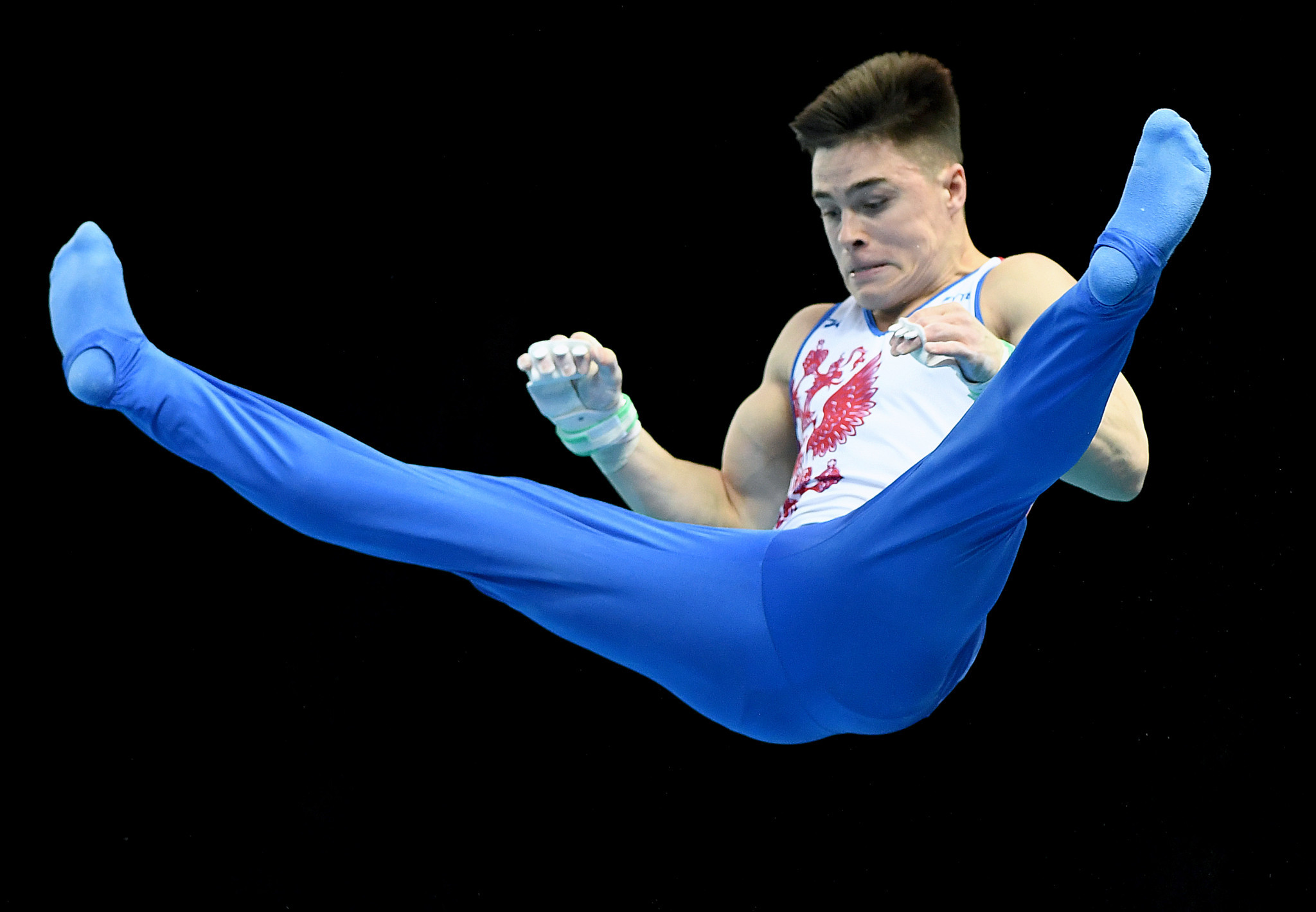 Nagornyy adds parallel bars to all-around title at European Artistic Gymnastics Individual Championships