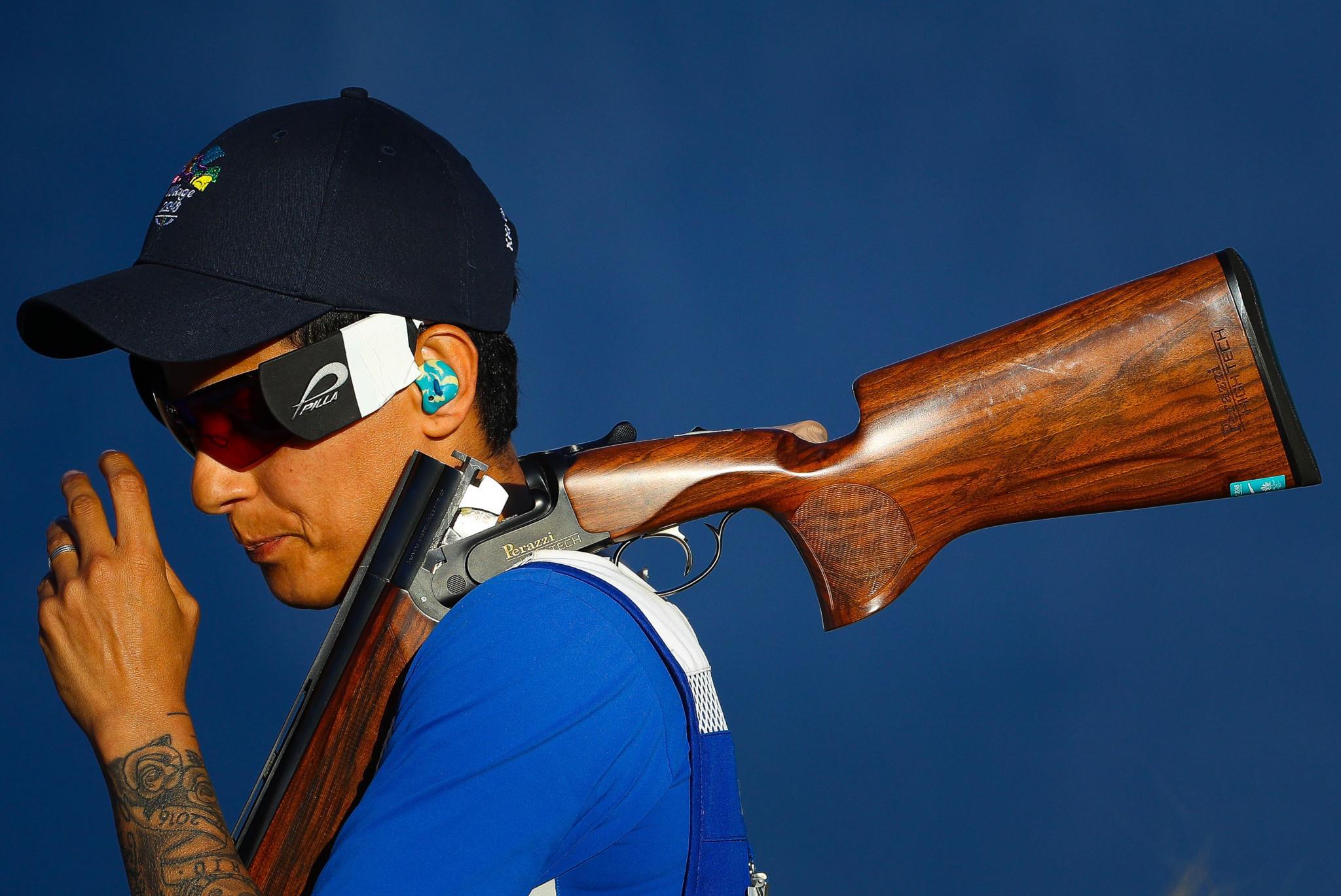 Commonwealth champion Andri Eleftheriou of Cyprus finished third in the women's skeet at the ISSF Shotgun World Cup in Al Ain ©Getty Images