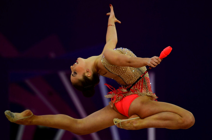 Home athlete Katrin Taseva followed up her bronze on the previous night with three silver medals in individual apparatus finals as the FIG Rhythmic Gymnastics World Cup concluded in Sofia ©Getty Images