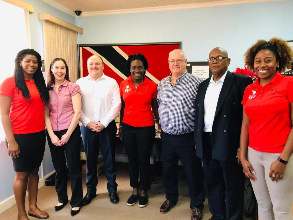 Officials from the Commonwealth Games Federation conducted an inspection visit to Trinidad and Tobago in February after visiting its only rival, Gibraltar, for the 2021 Commonwealth Youth Games ©Twitter