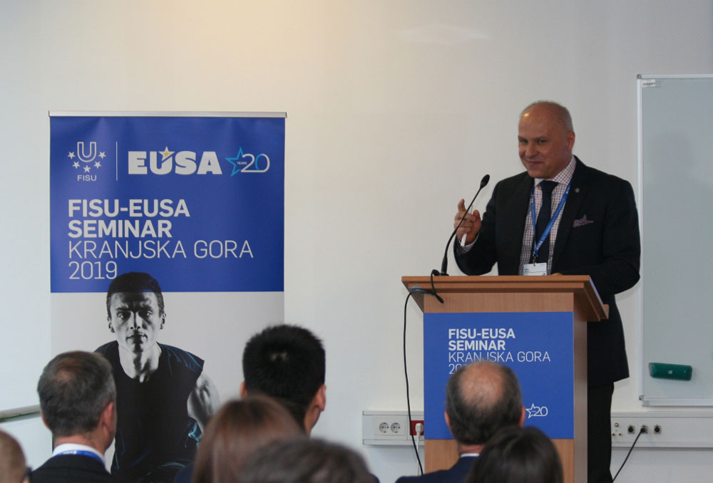 FISU and EUSA have held a joint seminar to enhance collaboration ©FISU