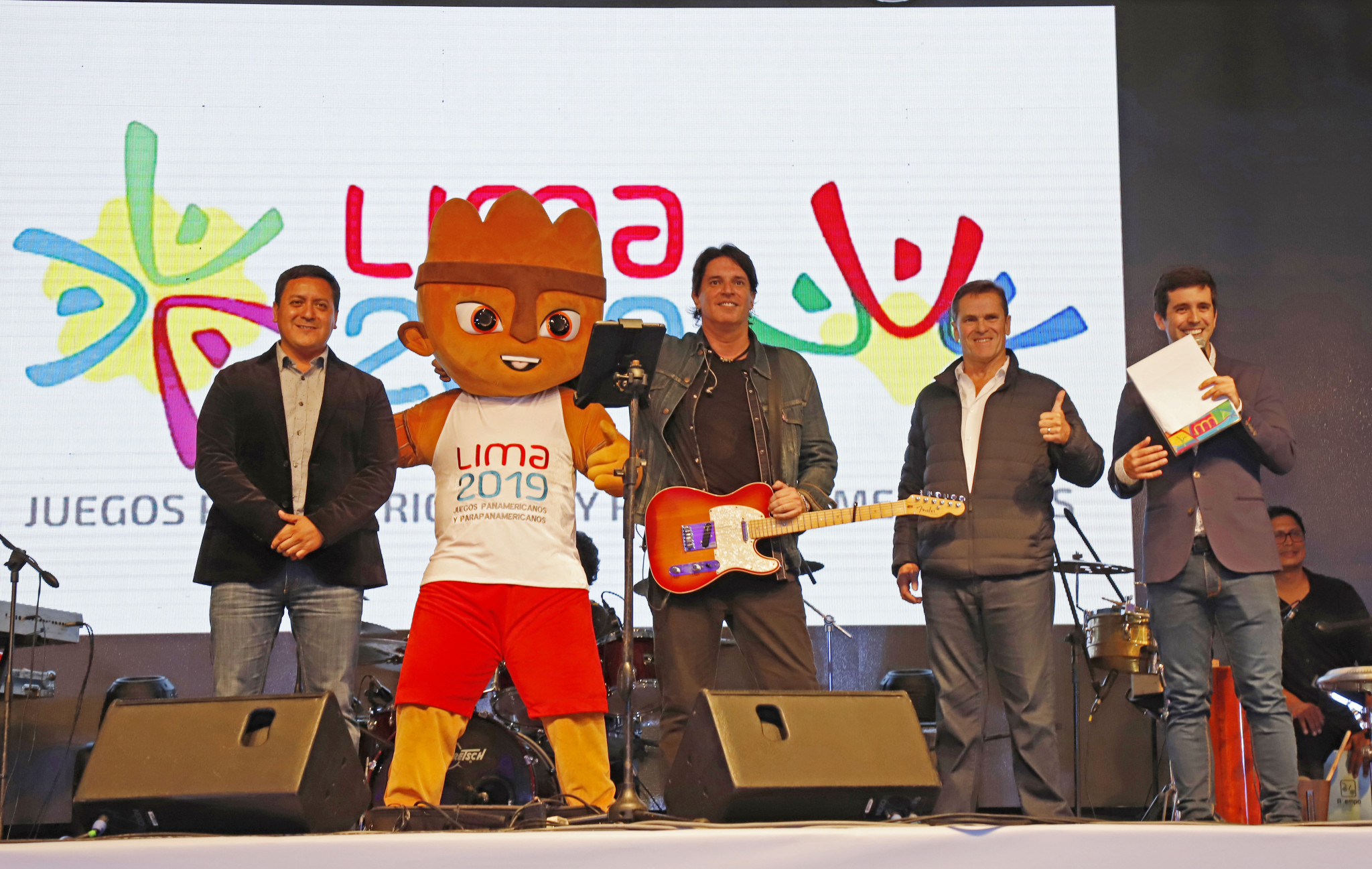 The Lima 2019 Pan American and Parapan American Games official song, "Jugamos Todos", was performed by Pedro Suárez-Vértiz and his band ©Lima 2019