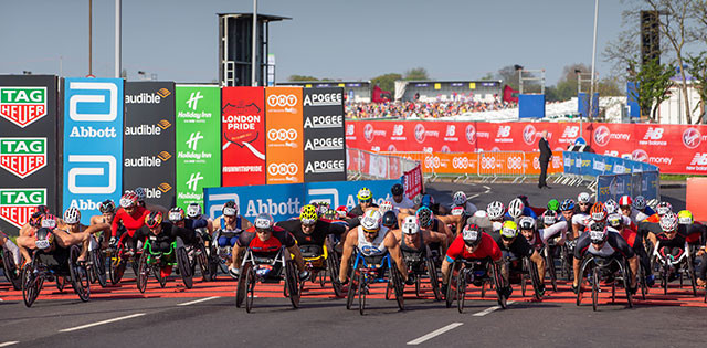 Flying 400 sprint competition introduced to elite wheelchair races at London Marathon