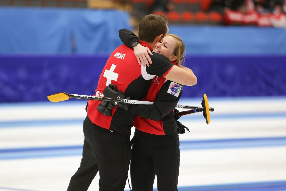 Switzerland have won the two most recent editions of the World Mixed Doubles Curling Championships ©WCF/Twitter