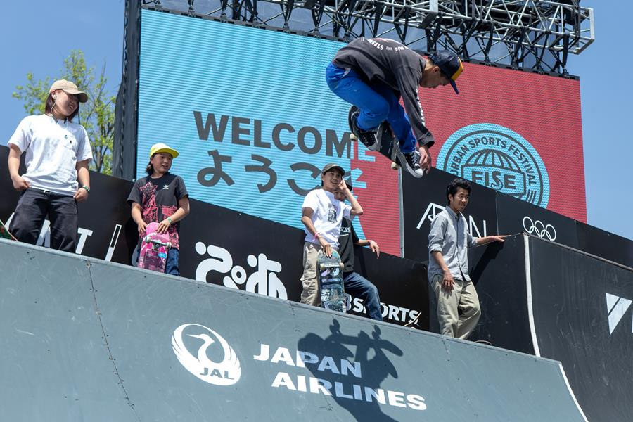 Hiroshima is staging the opening FISE Battle of Champions for the season, with competition across a range of extreme sports starting tomorrow in the Japanese city ©FISE
