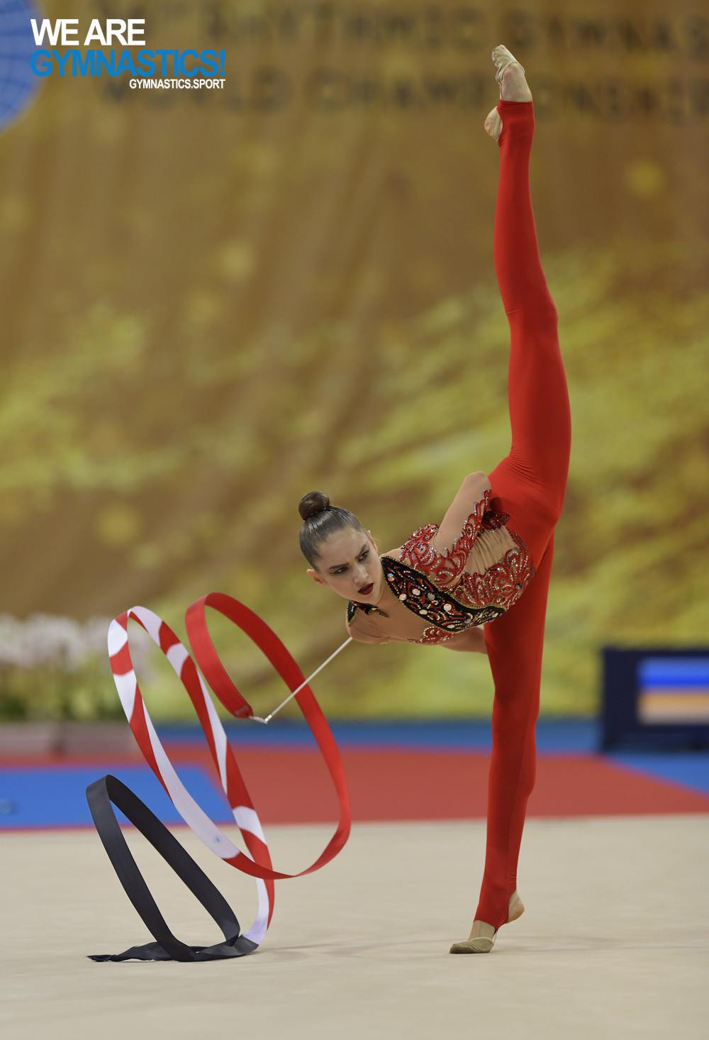 Ukraine's 15-year-old Vlada Nikolchenko is seeking to break through and win a medal at the FIG Rhythmic Gymnastics World Cup which starts in Tashkent tomorrow ©FIG