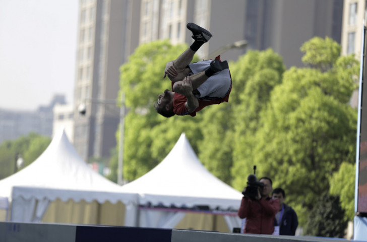The FIG Parkour World Cup event that starts tomorrow in Hiroshima is one of a number of events within the banner of the FISE World Series ©FIG