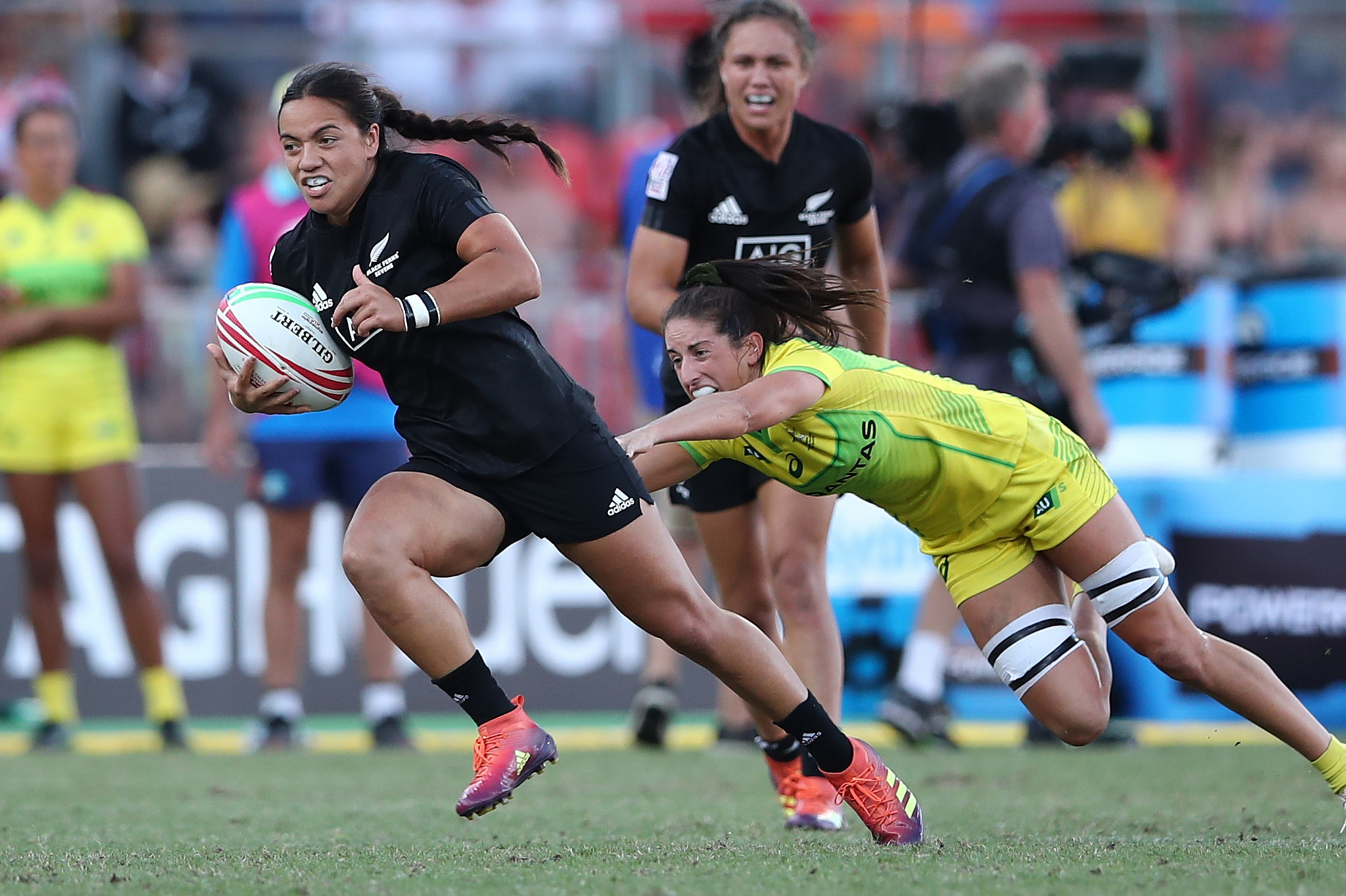 New Zealand are aiming to set a record for consecutive wins at the World Rugby Sevens Series in Kitakyushu ©World Rugby