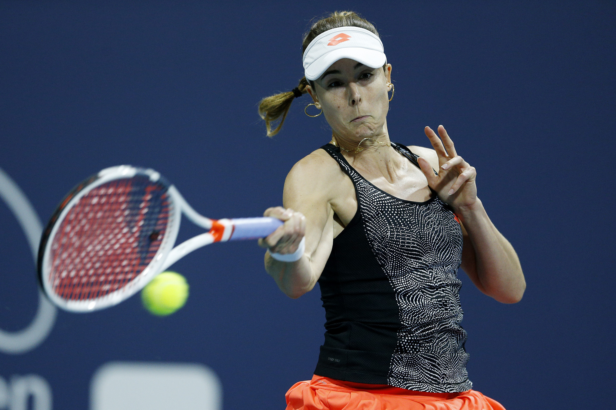 France's Alize Cornet has admitted her team needs a "miracle" if they are to beat Romania ©Getty Images