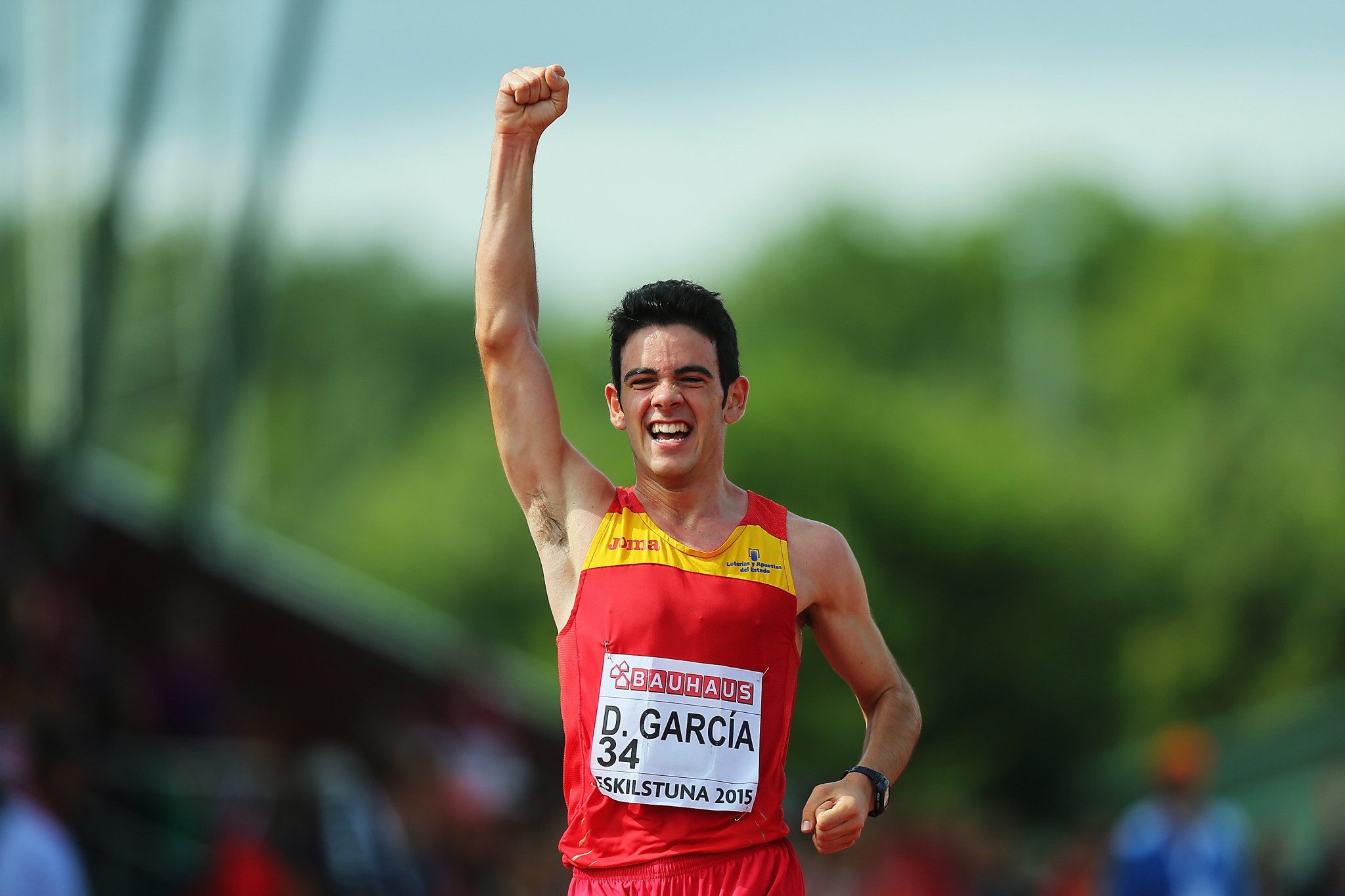 Spain's Diego García is considered the favourite in the men's 20km race ©Getty Images