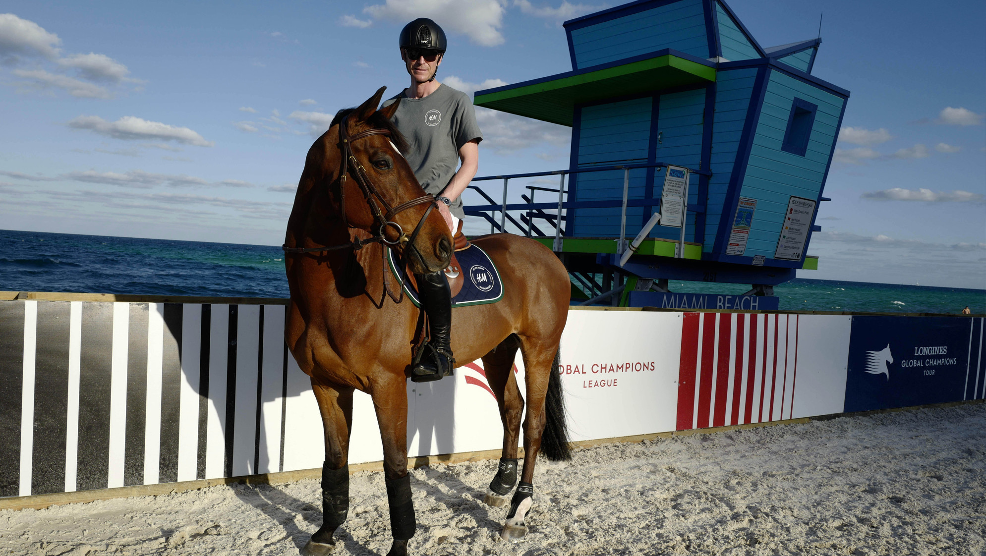 The Longines Global Champions Tour is set to continue in Miami Beach tomorrow ©LGCT/Stefano Grasso