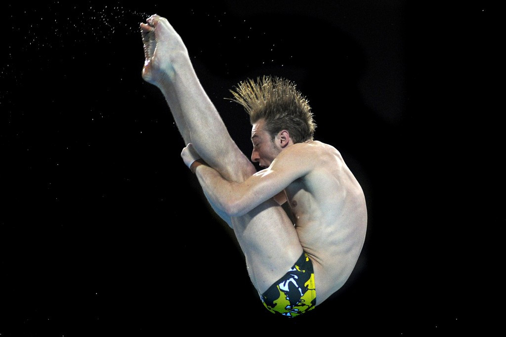 Matthew Mitcham returned to the international pool with a semi-final victory ©Getty Images