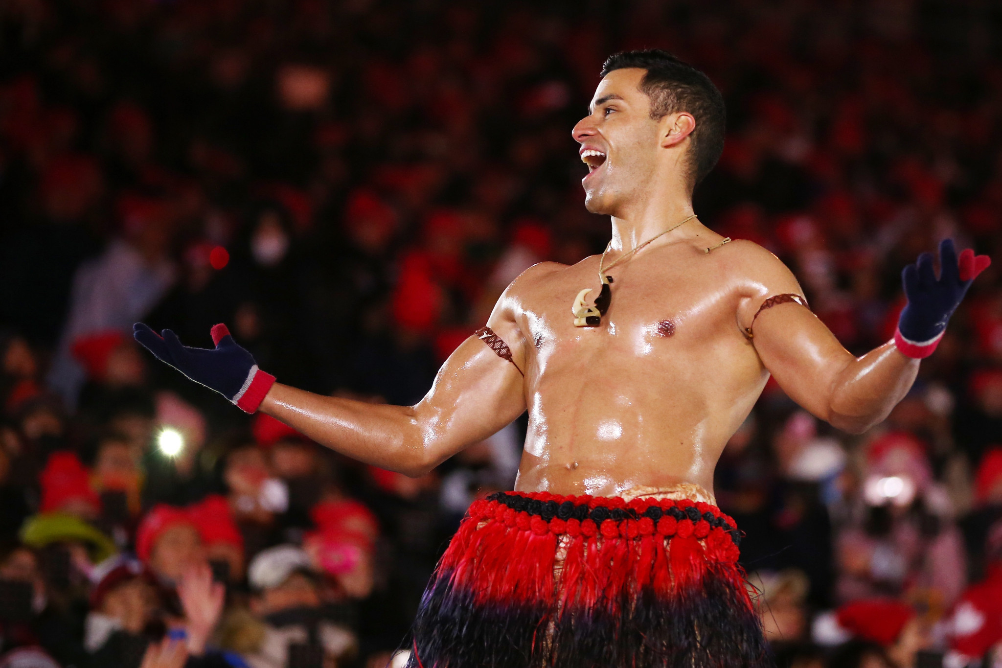 Tonga's Pita Taufatofua will try to take part in his third Olympic sport at the Tokyo 2020 Games ©Getty Images