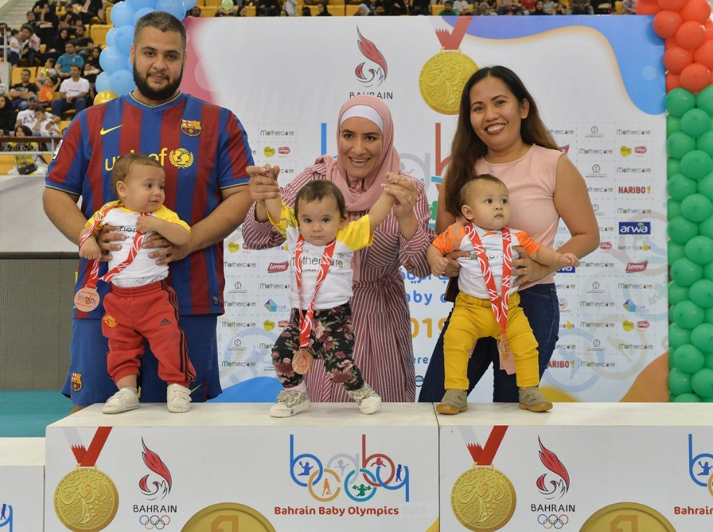Bahrain Olympic Committee holds second Baby Games