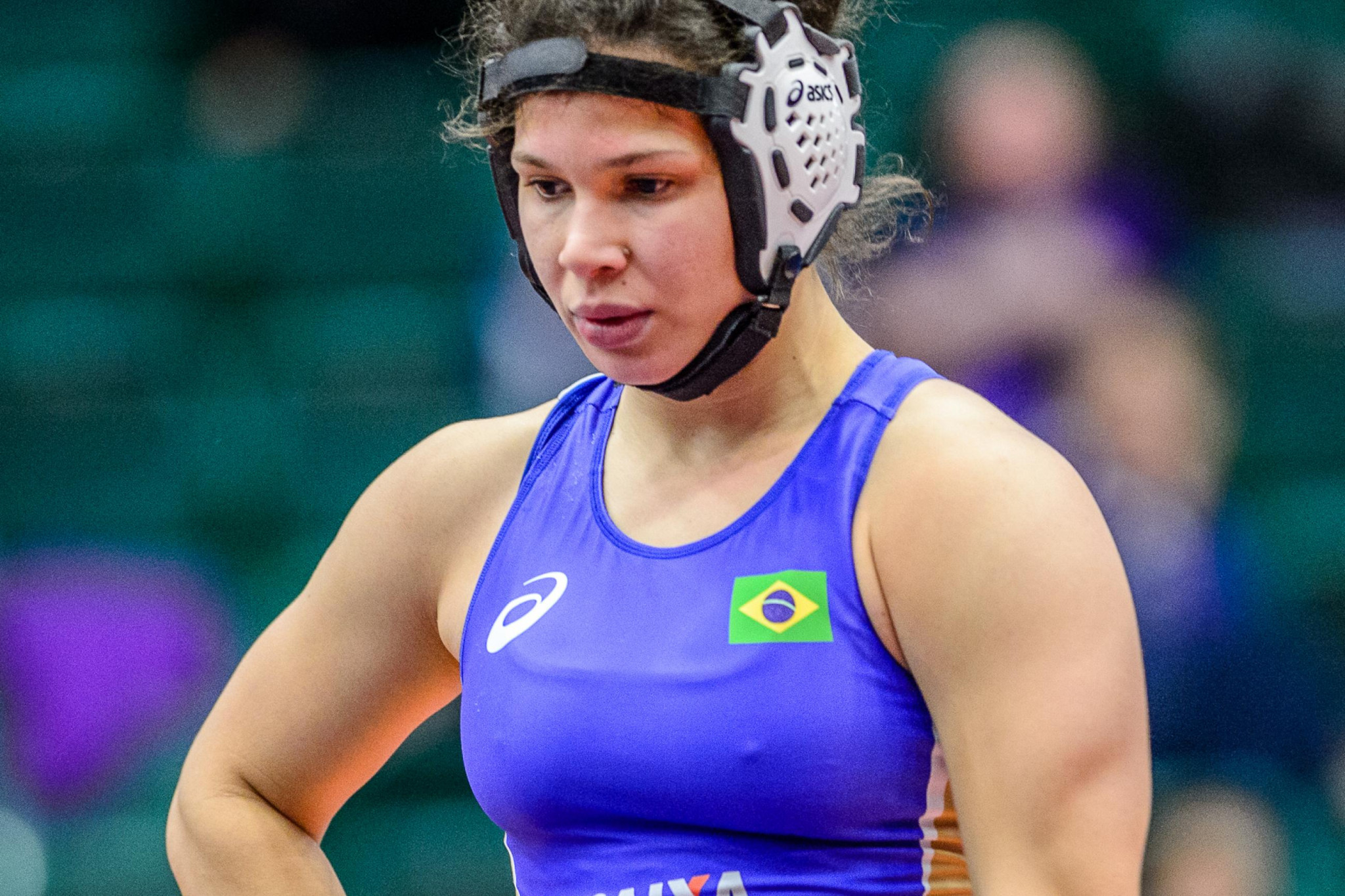 Lais Nunes de Oliveira prevented another member of the US team from topping a podium ©UWW