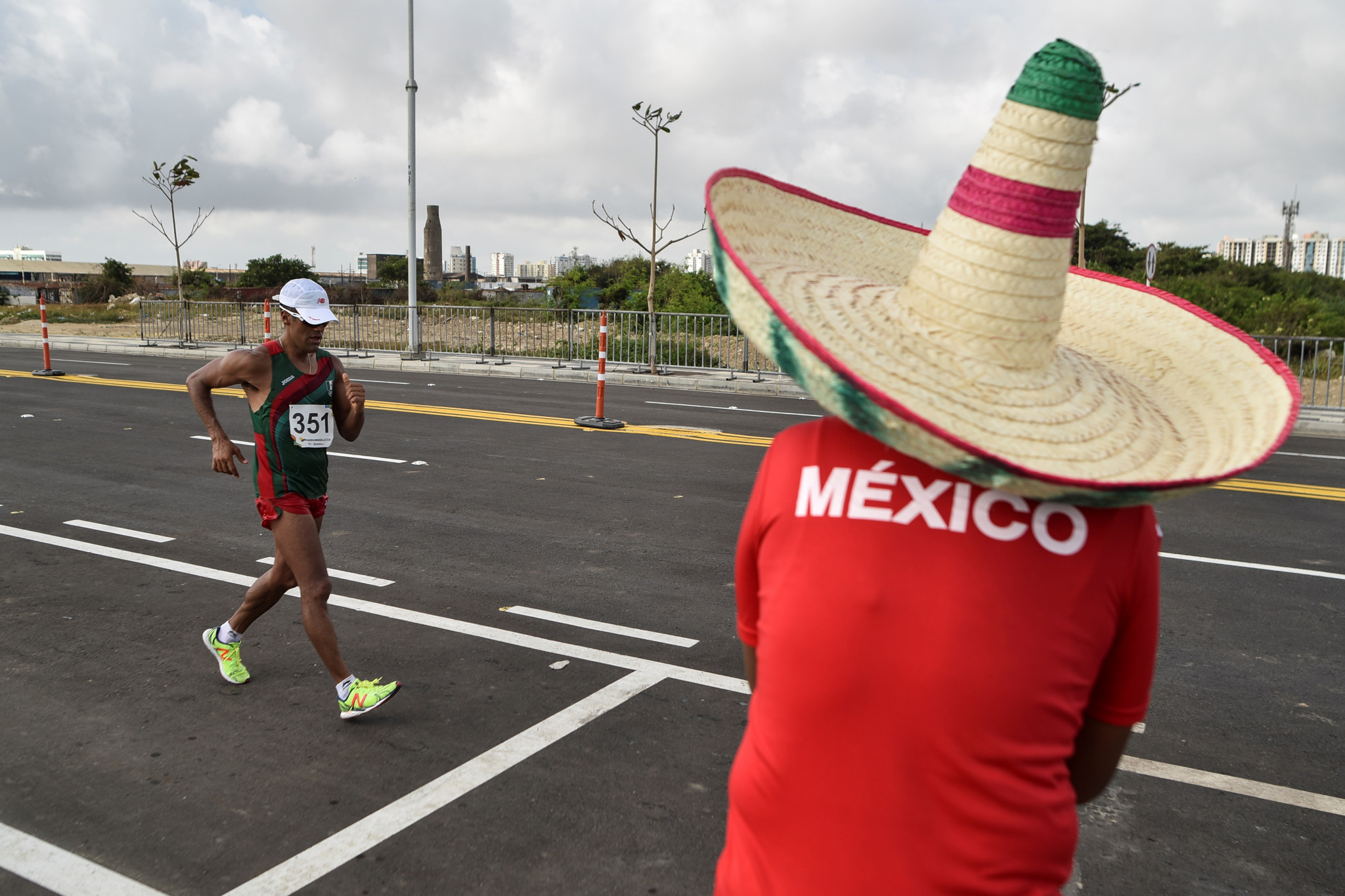 Carlos Sánchez took the men's 20 kilometre Pan American Race Walking Cup title in the Mexican city of Lazaro Cardenas ©Getty Images